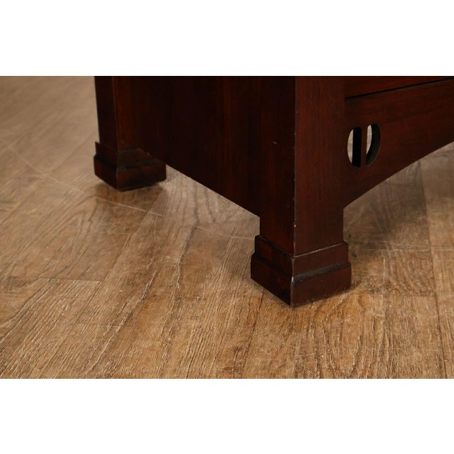 Stickley Edinburgh Collection Pair Of Cherry Nightstands For Sale - Image 13 of 18