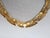 Metal Vintage Signed Napier Goldtone Openwork Wavy Link Collar Necklace For Sale - Image 7 of 16