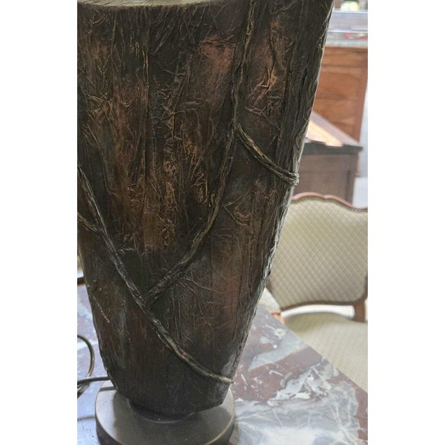 Large Art Nouveau Dragonfly Lamp, 1930s For Sale - Image 8 of 9