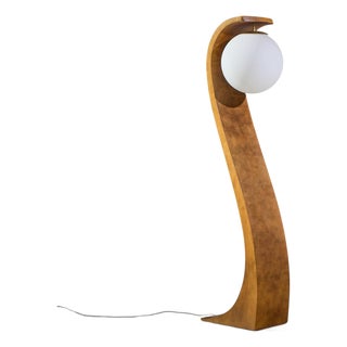 Mid 20th Century Jack Haywood for Modeline Mid Century Serpentine Floor Lamp For Sale