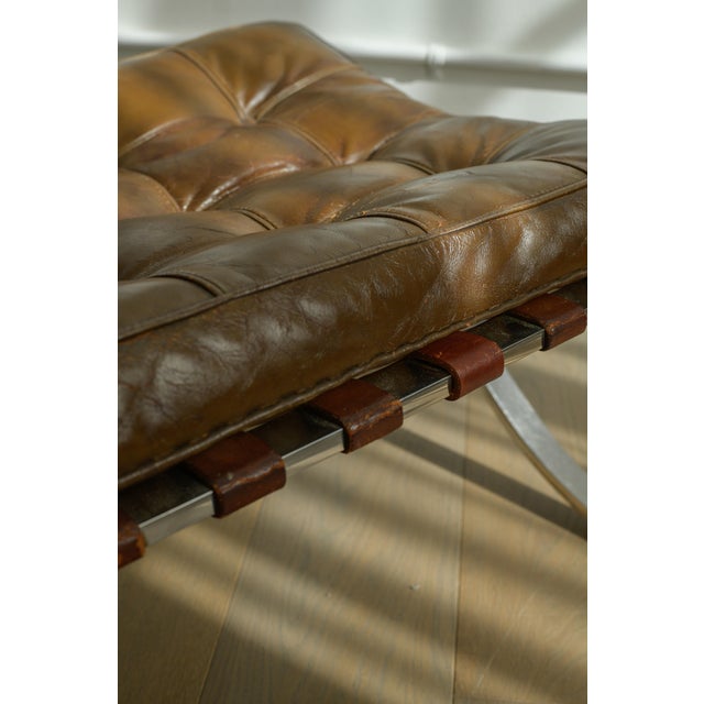 Ludwig Mies Van Der Rohe/Gerald R. Griffith Barcelona Ottoman For Sale - Image 9 of 10