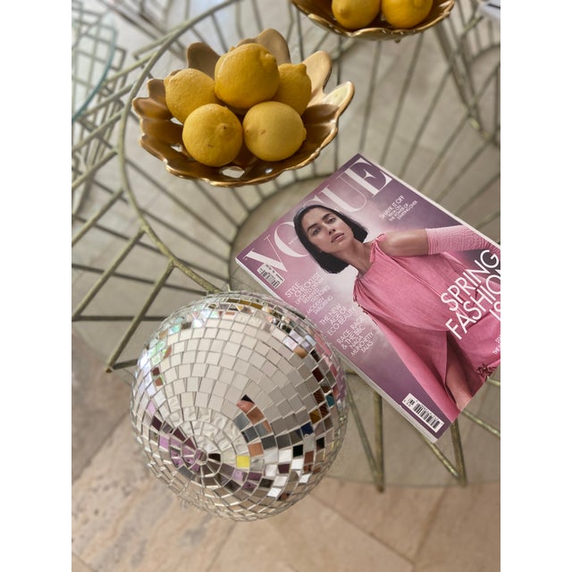 An amazing mosaic figure of Tiny Melted Disco Ball. The smallest item in our collection. Each creation is handcrafted and...