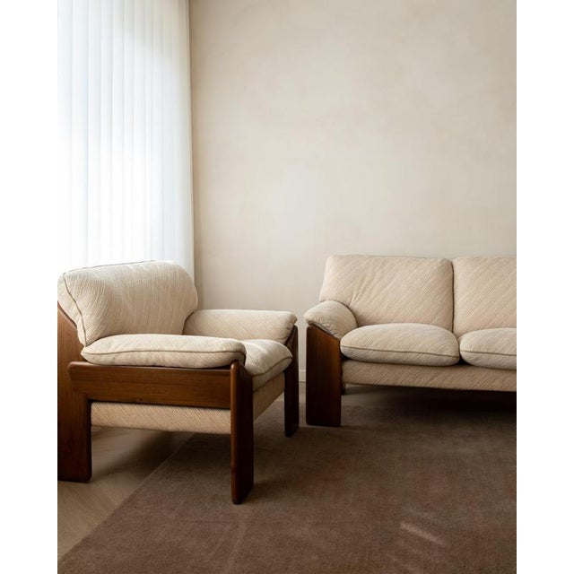 Mid-Century Modern Italian Sapporo Seating Group by Mario Marenco for Mobil Girgi, 1970s, Set of 3 For Sale - Image 3 of 18