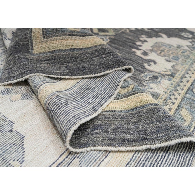 Turkish Oushak Rug 10'2" x 14'1" #20289 For Sale In Houston - Image 6 of 8