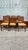 Mid-Century Modern Wood Dining Chairs With Yellow Upholstery For Sale - Image 12 of 12
