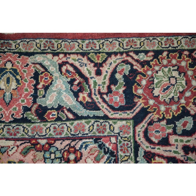1950s Vintage Arak Carpet - 9'2" X 12' For Sale - Image 5 of 12