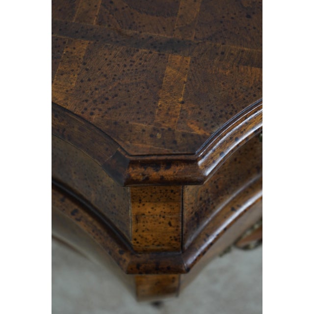 Italian Bombe 3 Drawer Commode Chest For Sale - Image 10 of 12