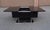 Vintage Italian Chrome and Black Ebonised Wooden Coffee Table with Hidden Bar, 1970s, in Good conditions. Designed 1970 to...