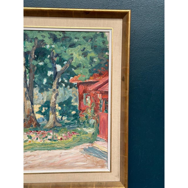 John Rosenqvist, House in Naantali, 1950s, Oil Painting on Board, Framed For Sale - Image 4 of 18