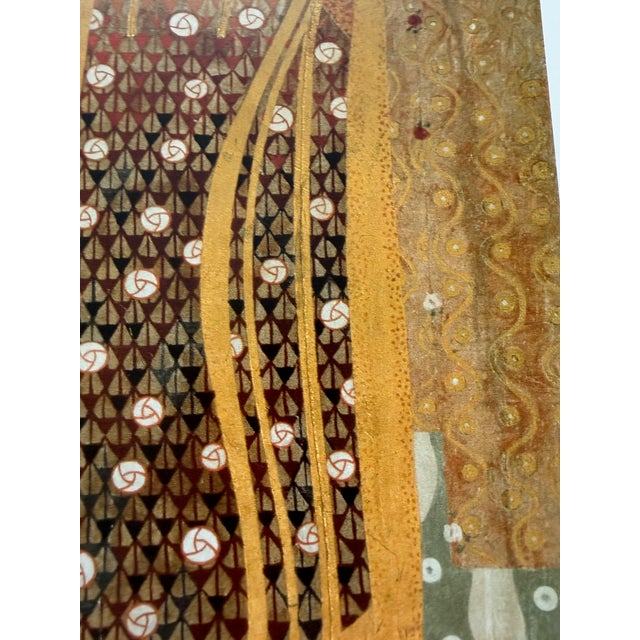 Paper Gustav Klimt, Beethoven Frieze: This Kiss to the Whole World, Print For Sale - Image 7 of 10