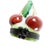 1980s Limoges France Porcelain Plump Red Cherries Trinket Box | Hand Painted by the b.r.c. Studio. For Sale - Image 5 of 10