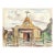 1940s Grace Spongberg Old Tucson Mission Drawing For Sale