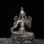 1910s 1910s Gilt Silver Green Tara Statue | 18cm Religious Buddhist Figure for Home Altar For Sale - Image 5 of 9