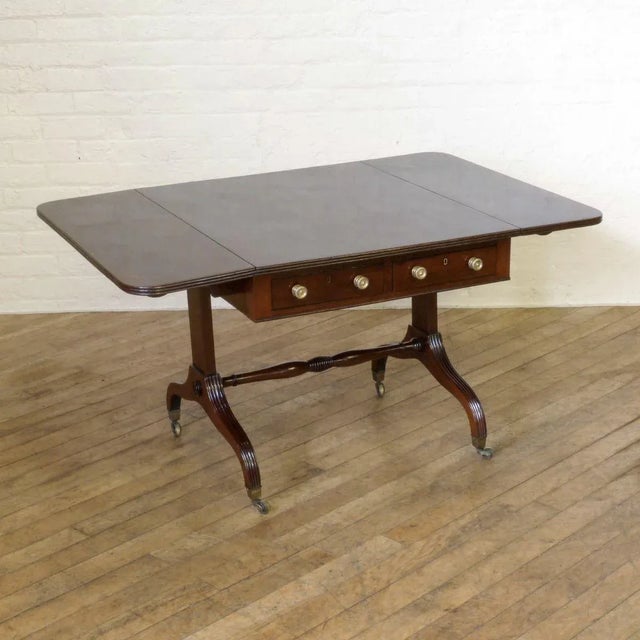 Regency Mahogany Table, 1810s For Sale - Image 6 of 15