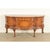 An exceptional antique Georgian or Chippendale style bow front sideboard, credenza, or bar cabinet By Berkey & Gay USA,...