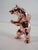 Pink Gold Resin Standing Bear from Richard Orlinski For Sale - Image 4 of 7