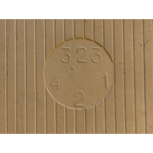 Delft 19th Century Delft Hand Painted Holland Tile With the Flute Player in Wood Frame For Sale - Image 4 of 12