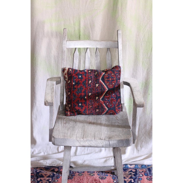 Handmade Rustic Chair in White From the 40s For Sale - Image 6 of 16