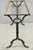 Antique French Victorian Cast Iron Pastry Table Base Marble Top Console Table For Sale - Image 16 of 18