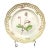 Royal Copenhagen Flora Danica 9" Plate, Geum Rivale L, Gilt Border For Sale