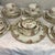 The dinnerware offered here is an antique GDA Limoges fine porcelain luncheon tea set featuring a classic pink rose motif...
