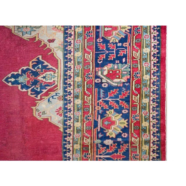 Traditional Early 20th Century Turkish Sparta Serapi Rug For Sale - Image 3 of 13