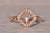 The Leederville: Clover Motif Ring in Rose Gold with Natural Diamonds For Sale - Image 9 of 11