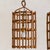 1960s Italian Double Bamboo Lantern Pendant For Sale - Image 4 of 8