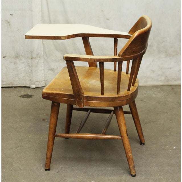 B.L. Marble Chair Company Mid 20th Century Students Chair by Mable Chair Co. For Sale - Image 4 of 6