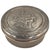 Add a touch of classical elegance to your vanity or collection with this exquisite round silver trinket box signed by...