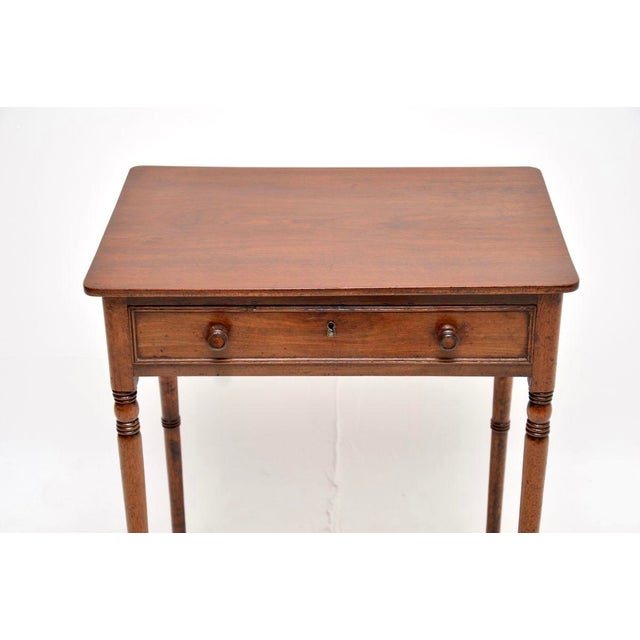 Antique Georgian Side Table, 1800s For Sale - Image 9 of 11