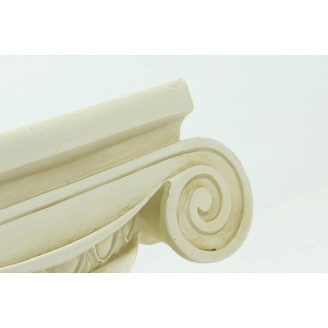 Neoclassical Plaster Pedestal, 1980s For Sale - Image 4 of 10