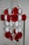 Red & White Chandelier from Vistosi, 1960 For Sale - Image 9 of 10