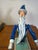 Folk Art Sticks by Sarah Grant Folk Art Old Man Winter - Santa - Sculpture - Enjoy Winter For Sale - Image 3 of 7