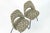 Beige Set of 4 Eero Saarinen Executive Side Chairs for Knoll Mid Century Modern Black Metal For Sale - Image 8 of 12