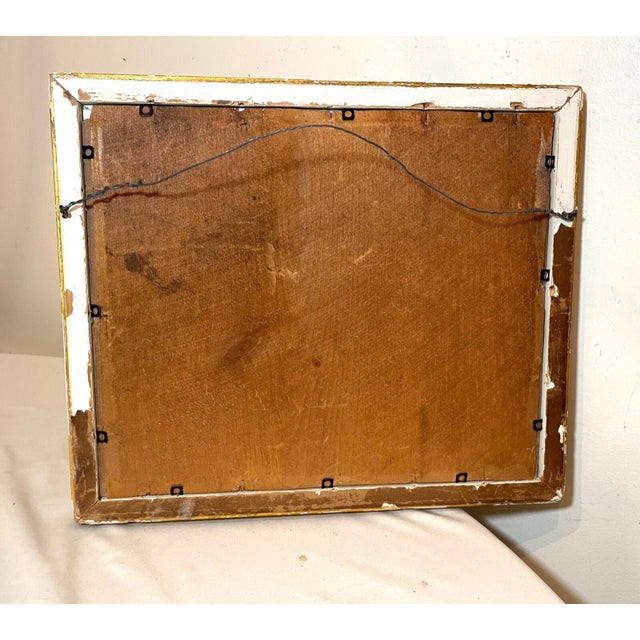 Brown Antique Original Sheep Herder Farmer Landscape Animal Watercolor Painting Art For Sale - Image 8 of 10