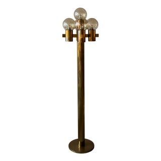 Mid-Century Floor Lamp by Hans Agne Jakobsson for Hans-Agne Jakobsson AB Markaryd, Sweden, 1960s For Sale