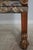 Brown Antique Italian Cherub Carved Frame Throne Chair For Sale - Image 8 of 18