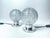 Silver Vintage Space Age Table Lamps from Doria, 1970s, Set of 2 For Sale - Image 8 of 18