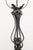 Metal Antique Wrought Iron Floor Lamp, 1890s For Sale - Image 7 of 18