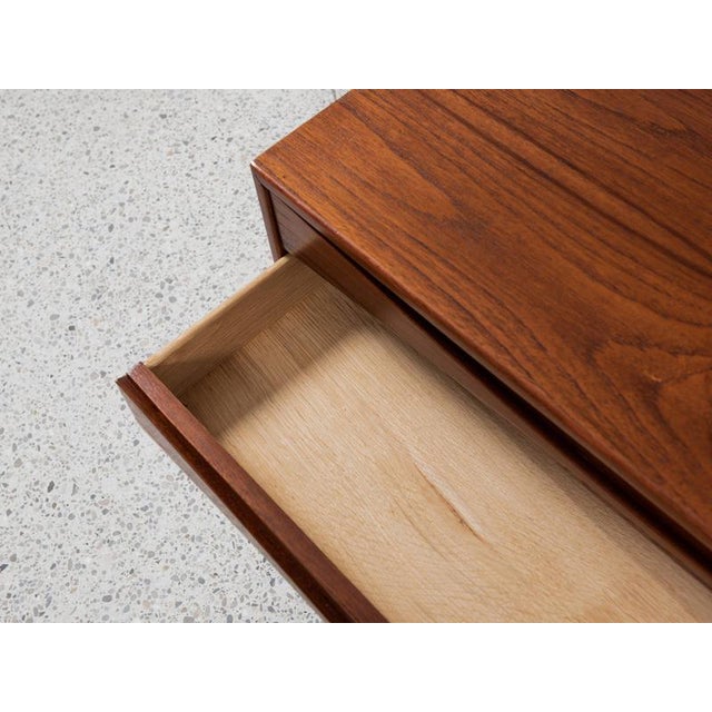Mid-Century Danish Chest of Drawers in Teak by Niels Clausen for NC Møbler, 1960s For Sale - Image 6 of 10