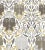Contemporary Sample - Lelievre for The House of Scalamandré Cap D'Ail Wallcovering, Taupe For Sale - Image 3 of 3