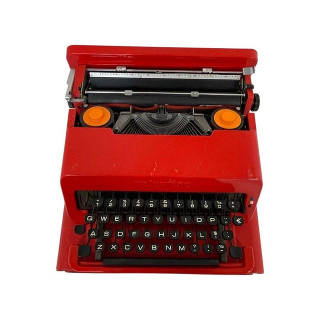 Famous typewriter designed by Ettore Sottsass for Olivetti. A well sought after deaign classic that is in the main...