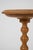 Scandinavian Pedestal Stand in Oak with Turned Column, 1950s For Sale - Image 4 of 9