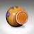 Vintage Fat Lava Posy Vase, German, Glazed Ceramic, Flower Pot, Mid Century For Sale - Image 10 of 10