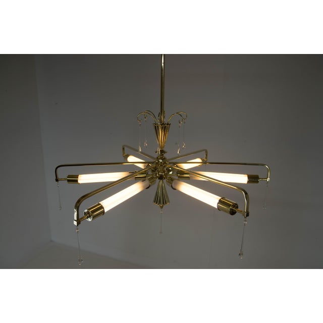 Art Deco Chandelier, Austria, 1920s For Sale - Image 13 of 18