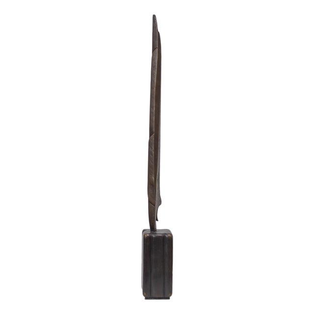 Roland Berger, Stele II, Bronze For Sale