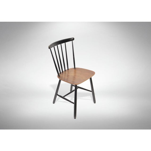 Fanett Dining Chairs by Ilmari Tapiovaara, 1949, Set of 6 For Sale - Image 3 of 7