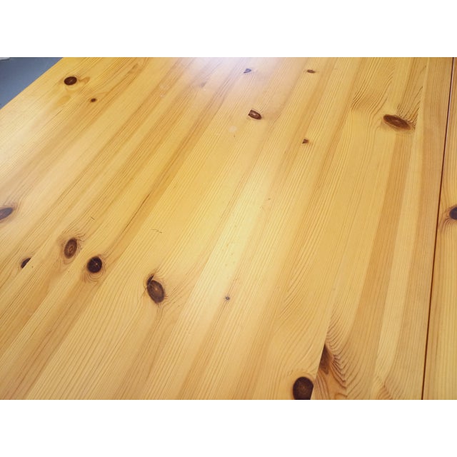 Vintage Octagonal Pine Dining Table with Extension, 1970s For Sale - Image 16 of 18