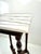 Farmhouse Mid-20th Century English Regency Revival Mahogany Marble Top Plant Stand For Sale - Image 3 of 11